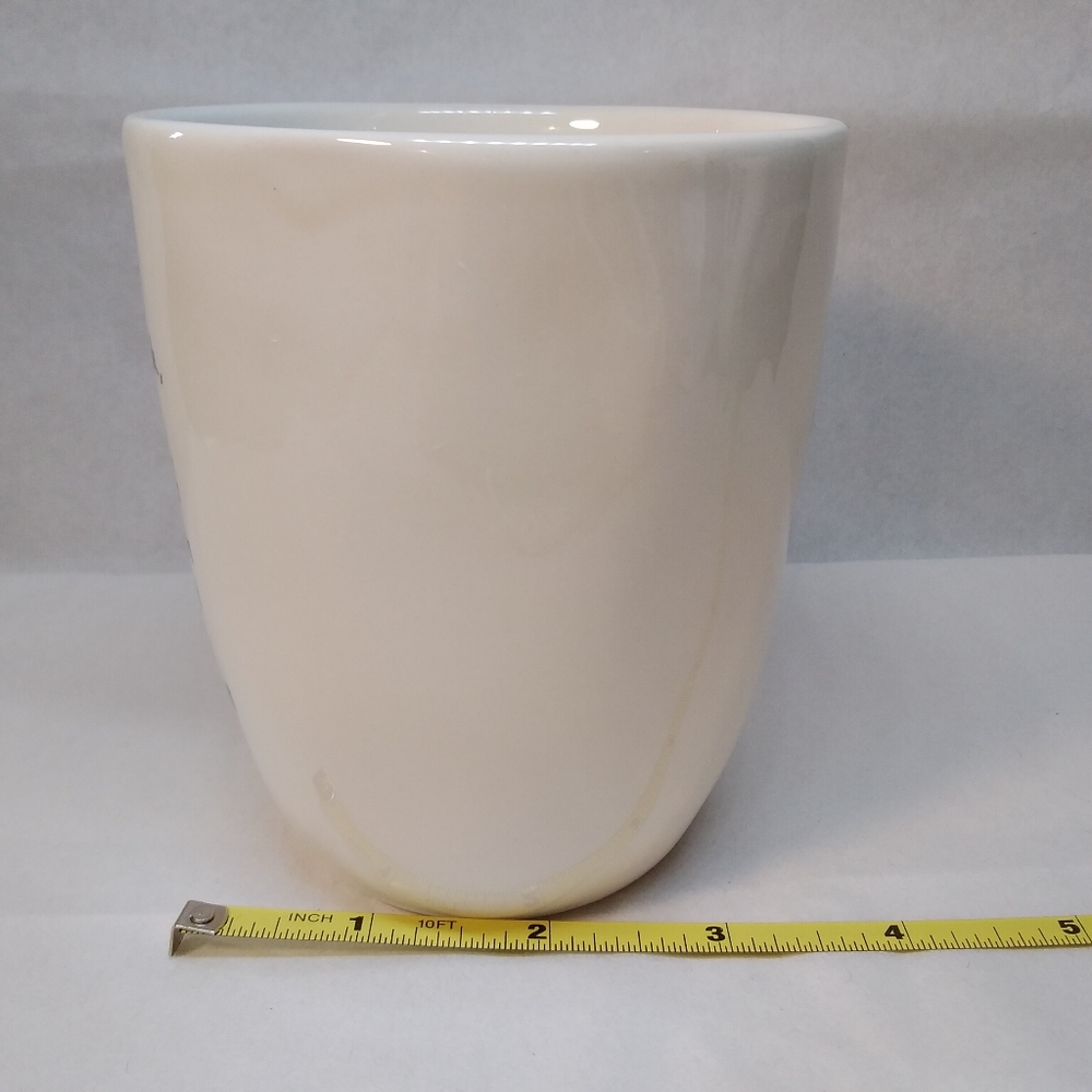 Magenta M Ladybug MUG Off White w/ Red Ladybug 16 oz. Cup - Picture 6 of 12